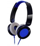Panasonic RP-HXS200E-A Bleu Headphone, Black
